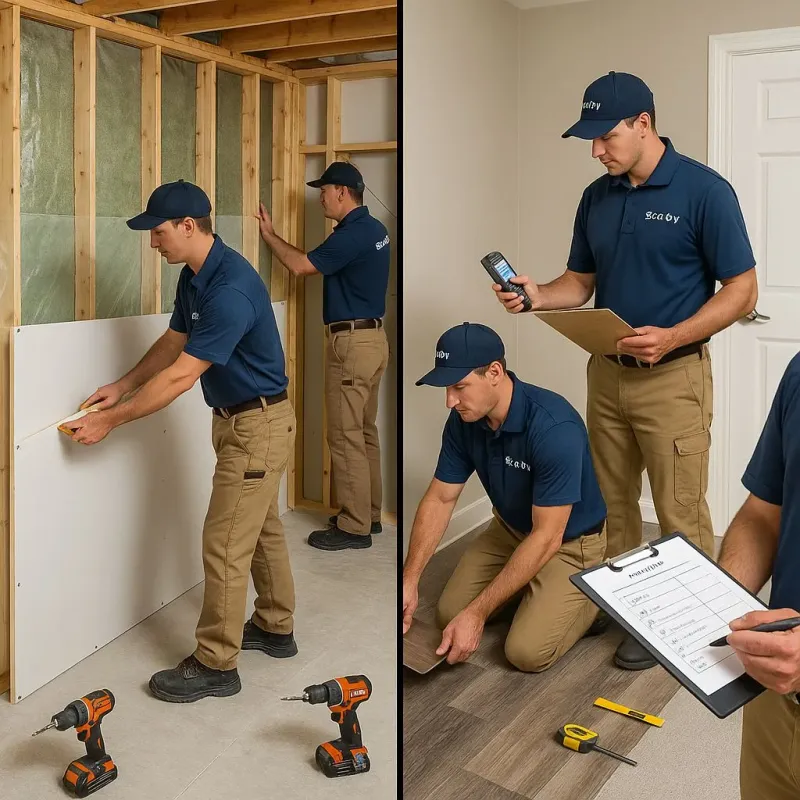 Repairs and Reconstruction process in East Sahuarita, AZ